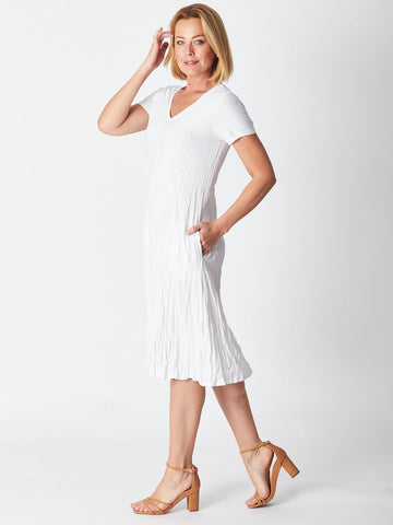 Stella Dress - White 19767-S - Spring/Summer