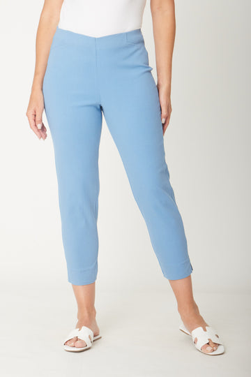 7/8 Slim Cottolen Stretch Pull on Pant -  Ink 24152 - Clothes for Senior & Elderly Women