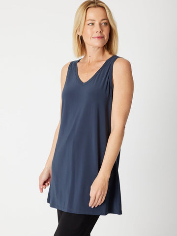 Long Swing Cami - Steel 24357-S - Spring/Summer