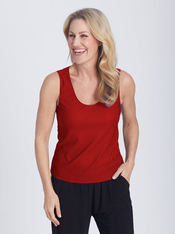 Jersey Cami - RED 2708-S - All