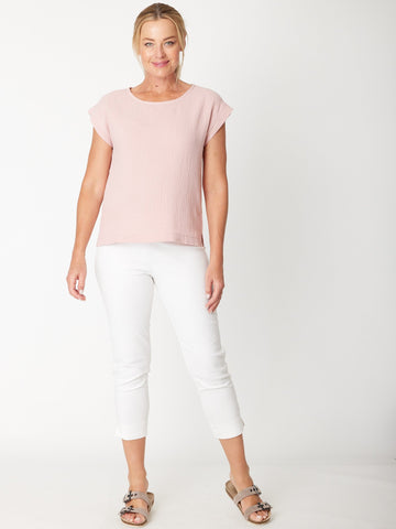 Tarin Everyday Top - Dusty Pink 28018 - Spring/Summer