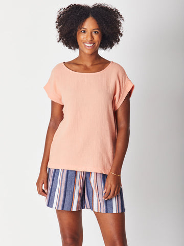 Tarin Everyday Top - APRICOT 28018-S - Spring/Summer