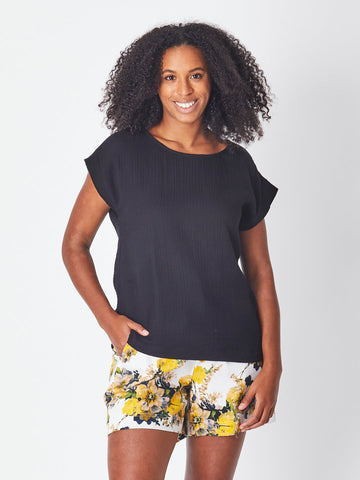Tarin Everyday Top - Black 28018 - Spring/Summer