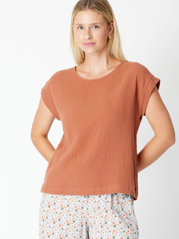 Tarin Everyday Top - Cinnamon 28018 - Spring/Summer