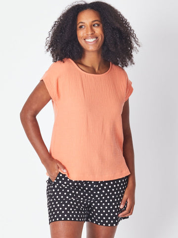 Tarin Everyday Top - Melon 28018-S - Spring/Summer