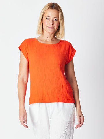 Tarin Everyday Top - Orange -28018 - Spring/Summer