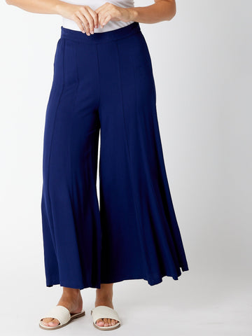 Floaty Wide Leg Core Pant- NAVY - 29403 - Spring/Summer