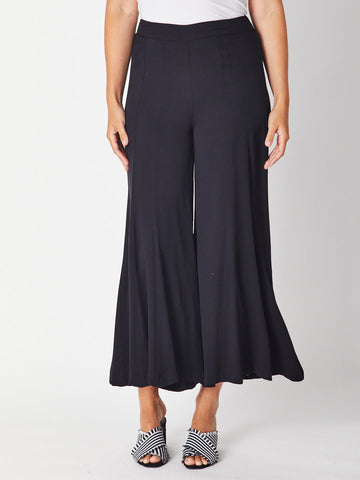 Floaty Wide Leg Core Pant- BLACK 29403 - Spring/Summer