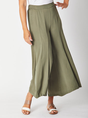 Floaty Wide Leg Core Pant- KHAKI 29403 - All
