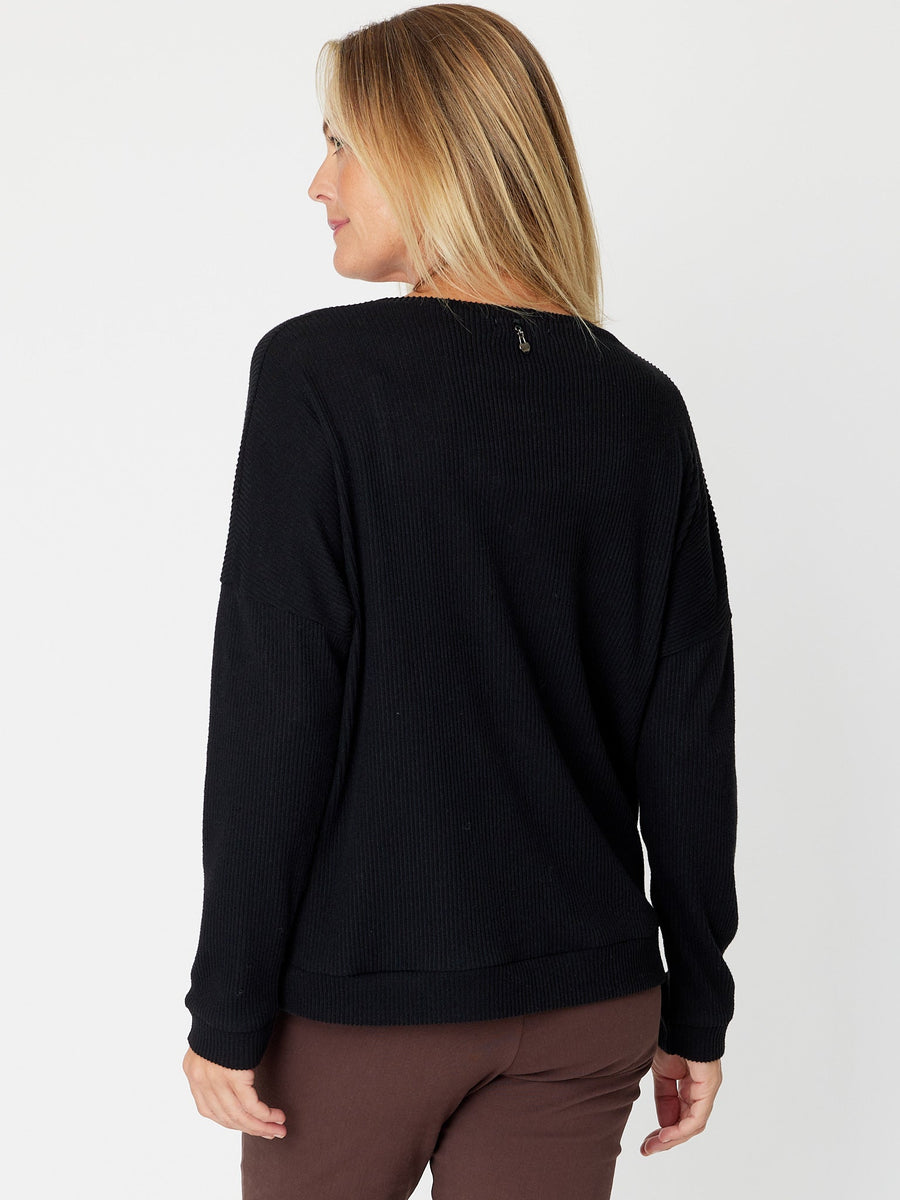 Pomelo Texture Rib Knit Dolman main image 0