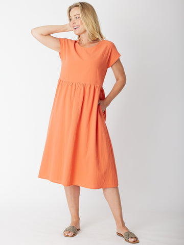 Upcycle Cotton Doll Dress - Mandarin - 30448 - Spring/Summer