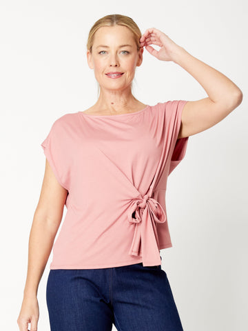 BAMBOO Tye Tee  - Rose - 30623 - Spring/Summer