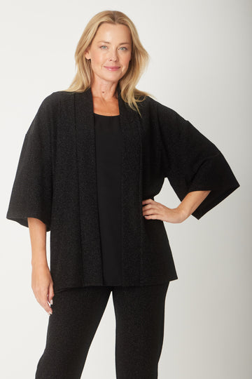 Lurex Lux Jacket - Black - 31532 - Spring/Summer