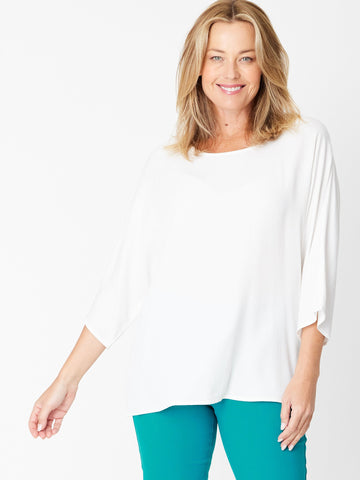Summer Ease Core Top - White - 31382 - Spring/Summer
