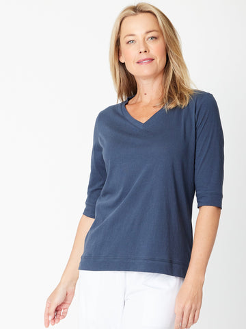 SUNSHINE TEE- NAVY - 31385 - Spring/Summer