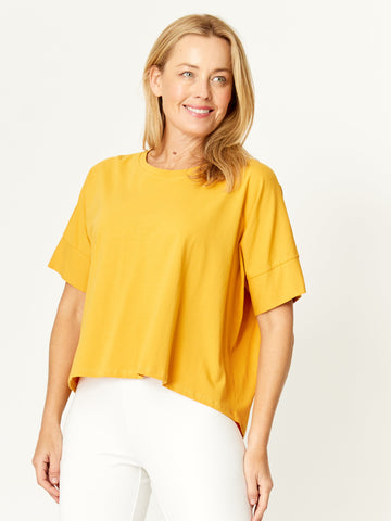 Victoria Core Tee- Mustard - 31403 - Spring/Summer