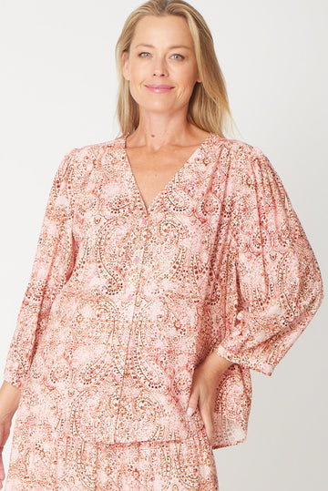 Oakley Shirt - Pink  - 31495 - Clothes for Senior & Elderly Women