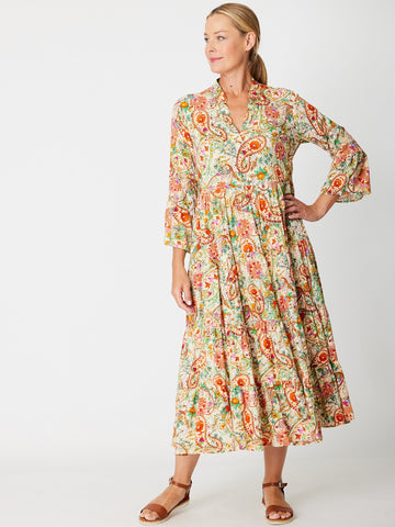 Kiara Tiered Dress - Floral- 31577 - Spring/Summer