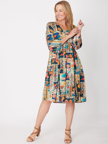 Simmy Bell Sleeve Dress - Sage - 31587 - Spring/Summer