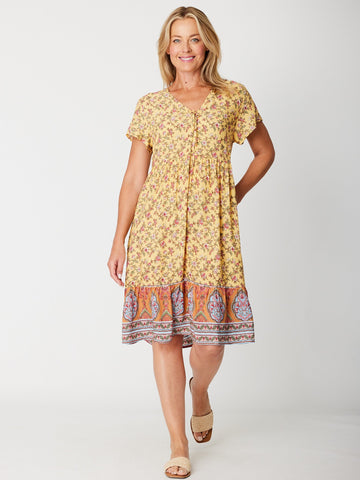 Summer Sun Dress - Lemon - 31629 - Spring/Summer