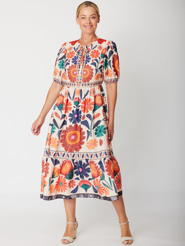 Prairie Flower Dress - Flower- 31679 - Spring/Summer