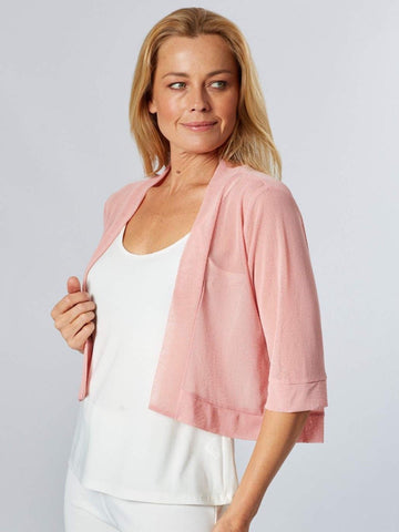 Dry Feel Mesh Bolero - Blush 25929-S - Spring/Summer