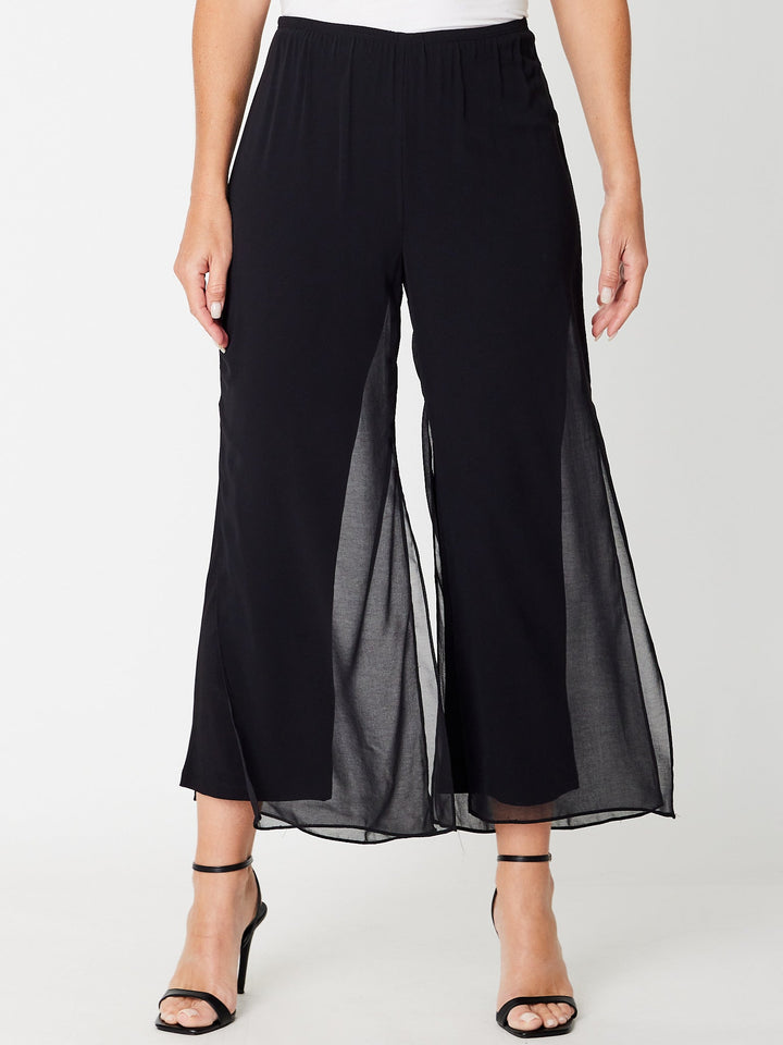 Gillana Crop Pant - Black- 18494