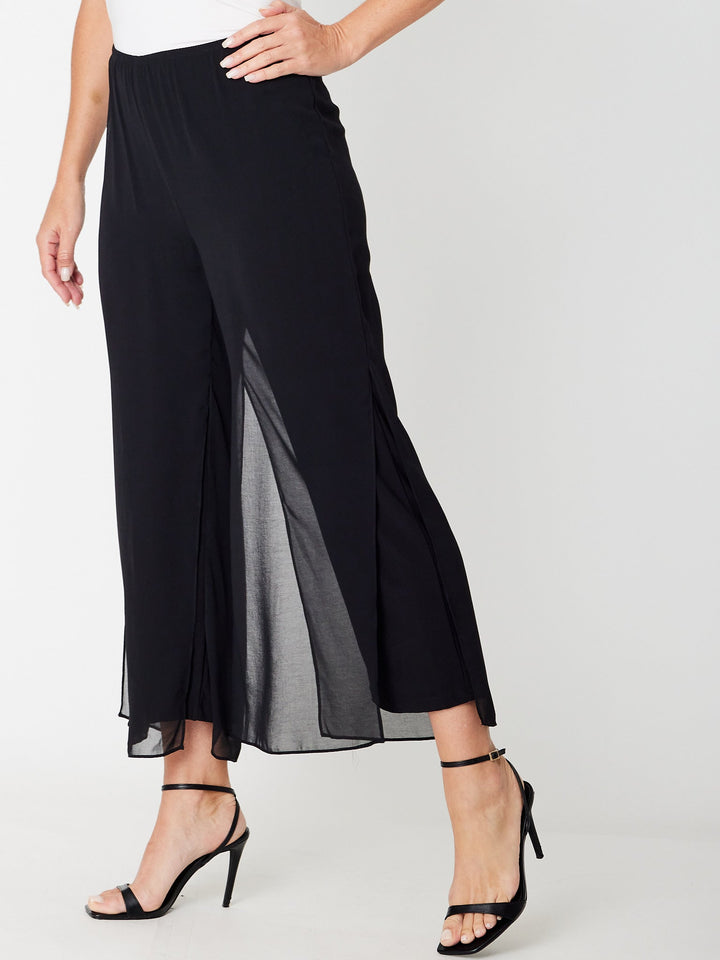 Gillana Crop Pant - Black- 18494