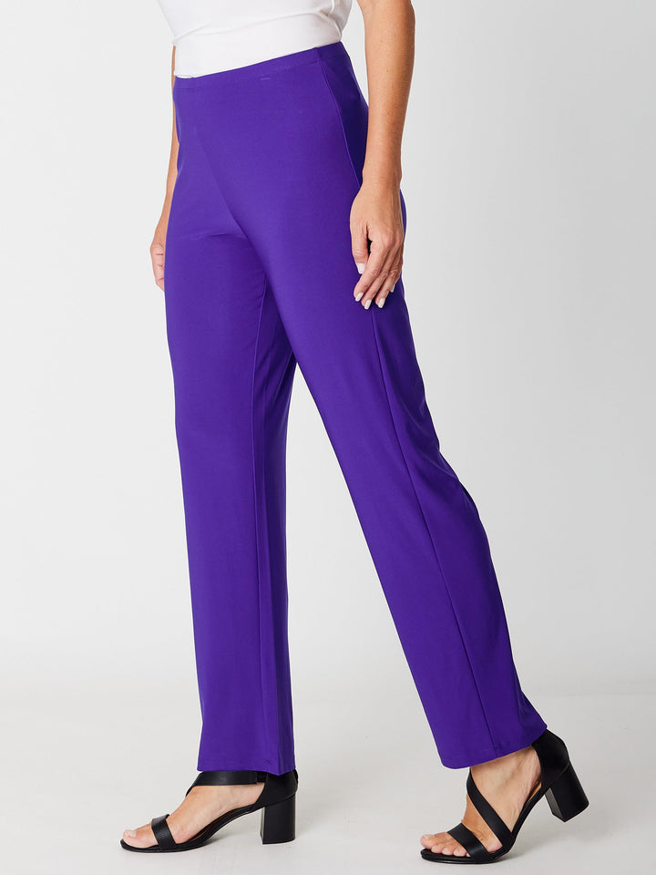 Travel Slim Leg Pant - Purple - 18807