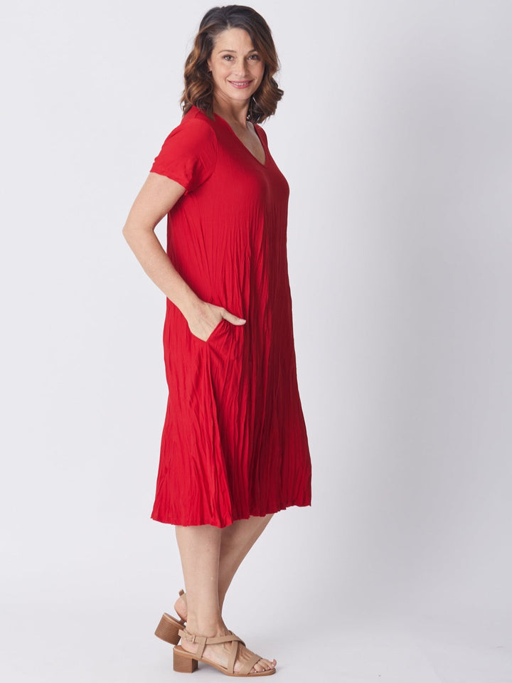 Stella Dress - Red 19767-S