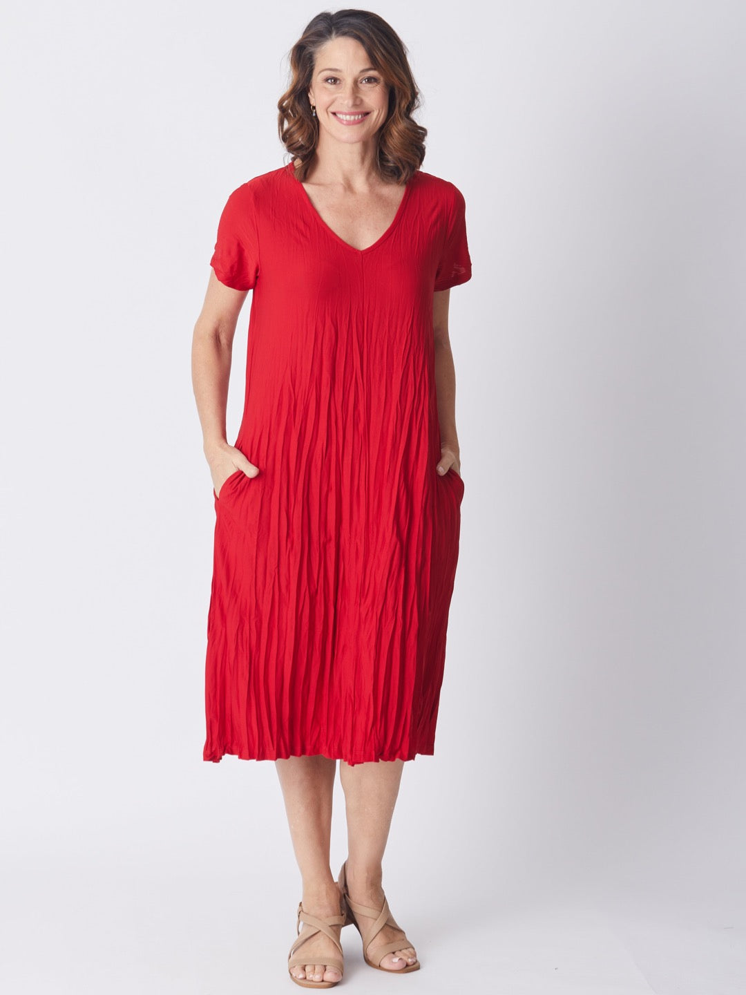 Stella Dress - Red 19767-S