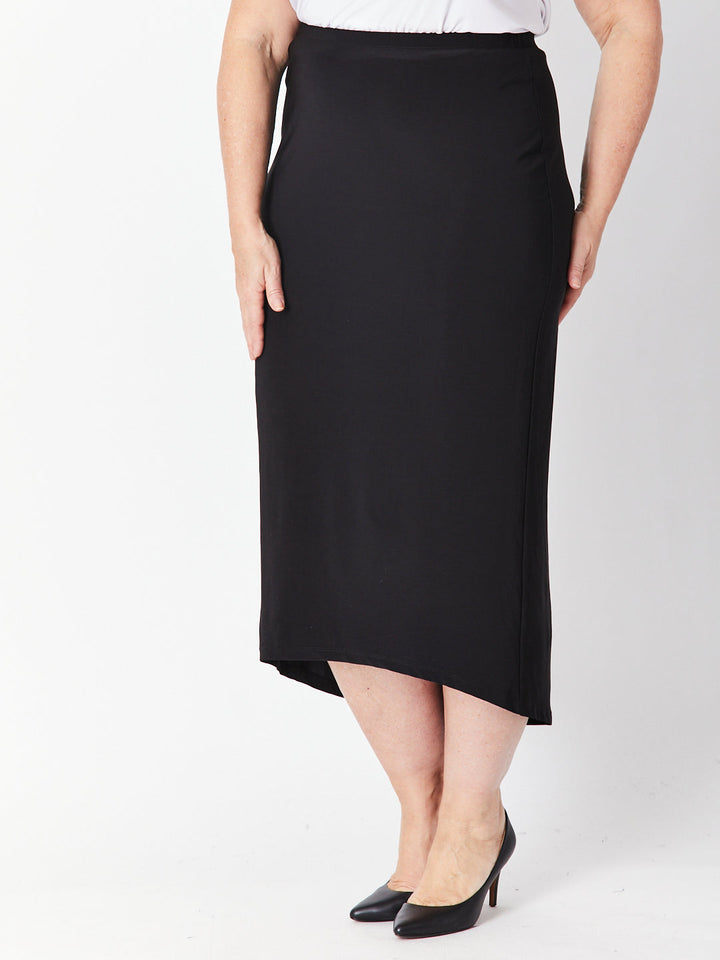 Mix N Match Hi-Lo Must Have Skirt - Black 20012