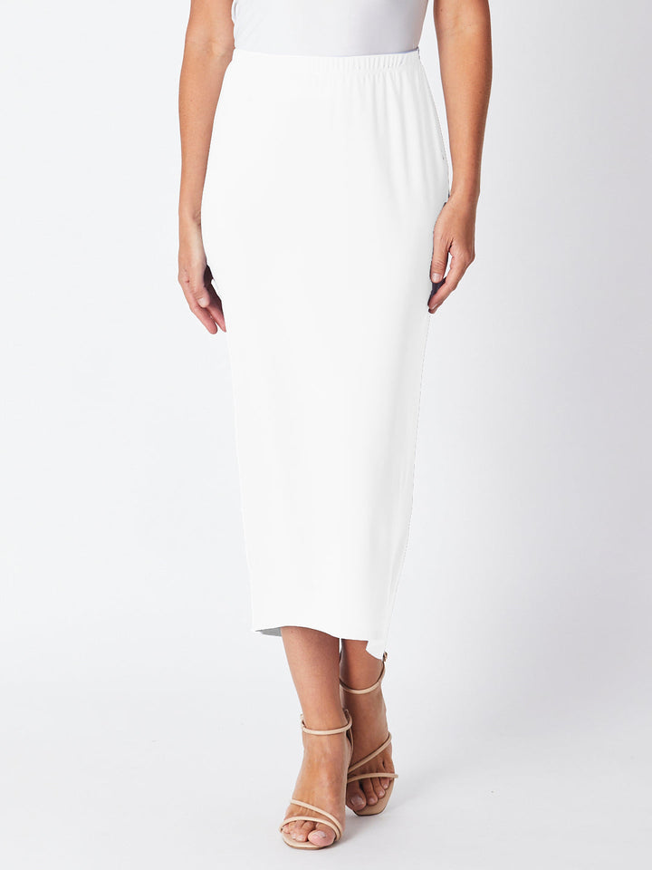 Mix N Match Hi-Lo Must Have Skirt - White 20012- Sw