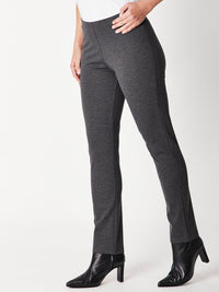 Pencil Ponte Pant - CHARCOAL 22975