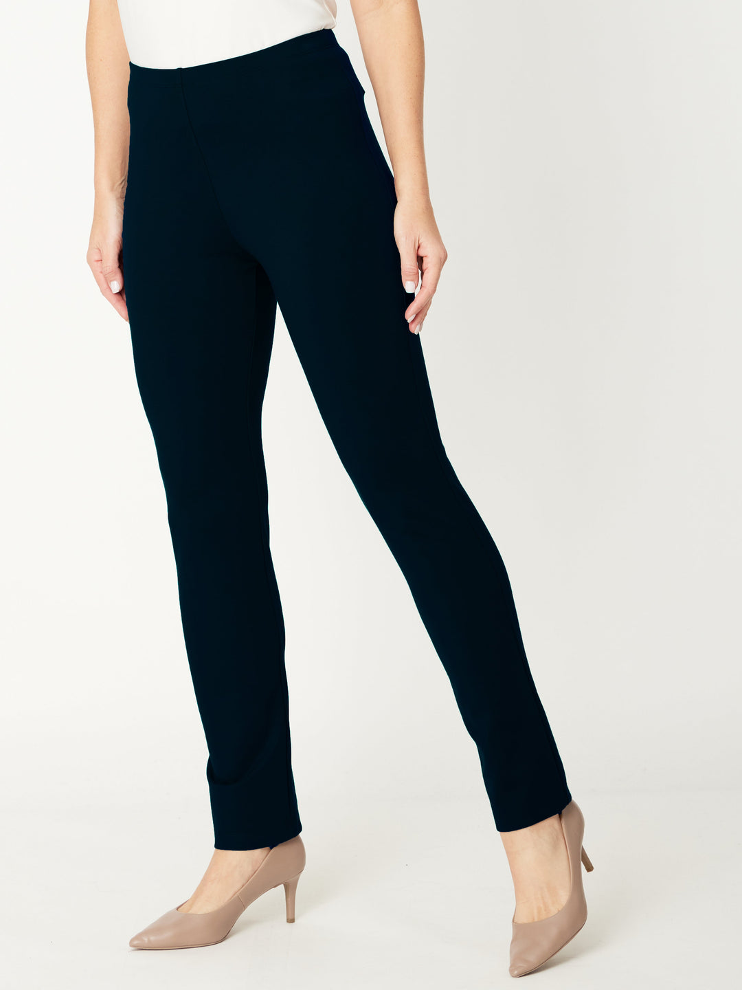 Pencil Ponte Pant - Navy 22975