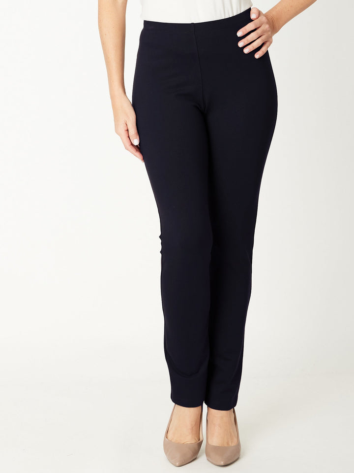 Pencil Ponte Pant - Navy 22975