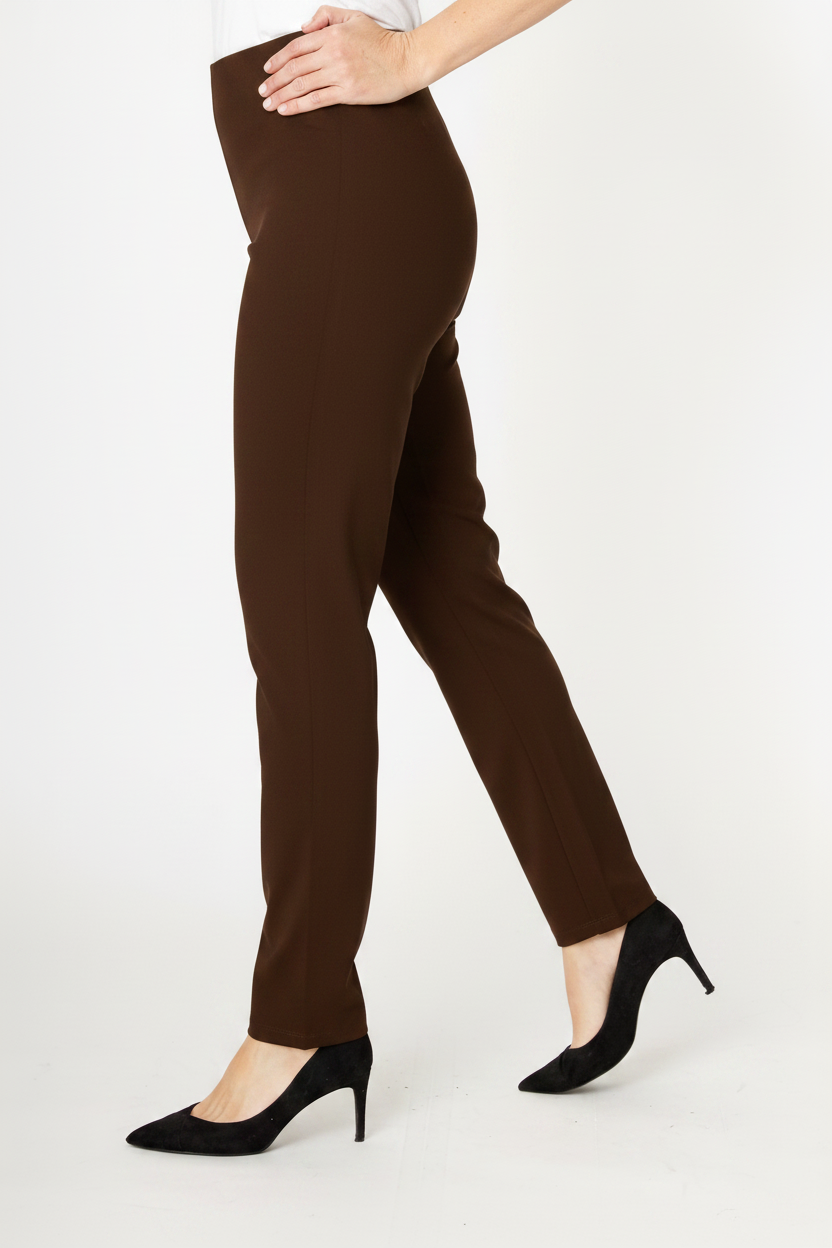 Puskin Ponti Pant - Coffee - 23464