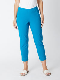 7/8 Slim Cottolen Stretch Pull on Pant COTTOLENE the new bengaline)- Pacific 24152