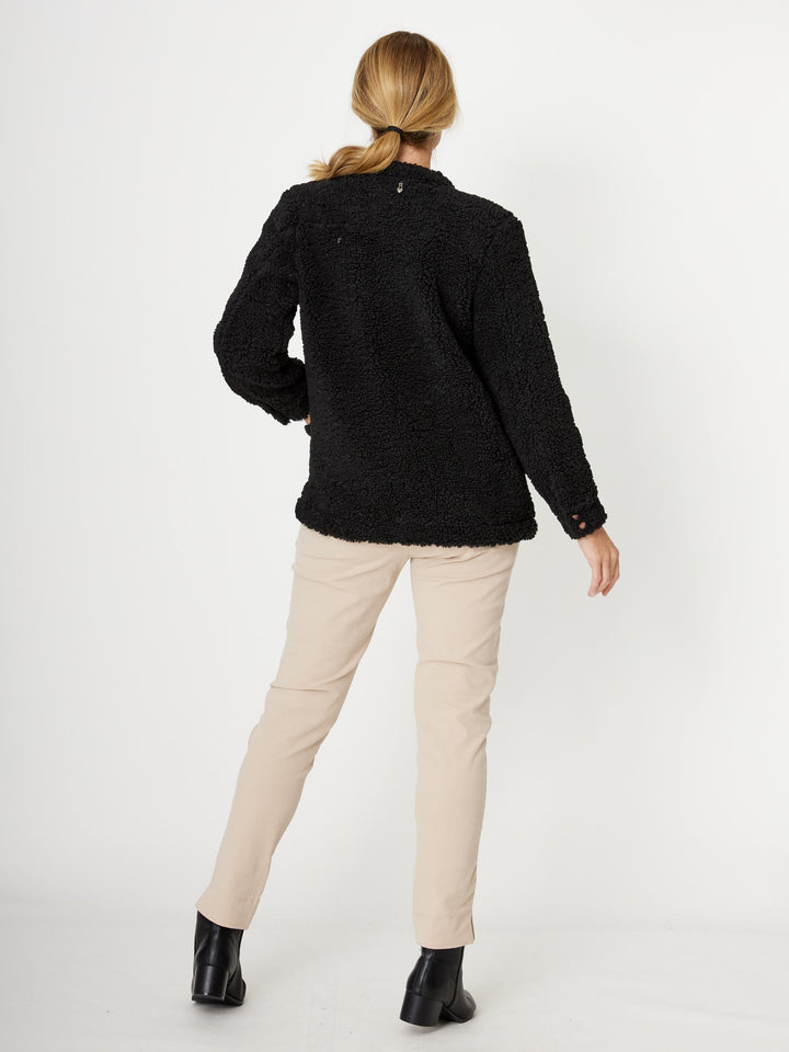Teddy Jacket -  Black - 31946