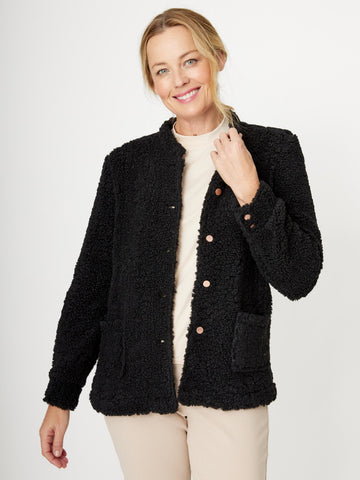 Teddy Jacket -  Black - 31946 - All