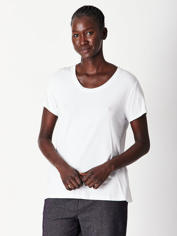 Luna Tee- White - 24563 - Spring/Summer