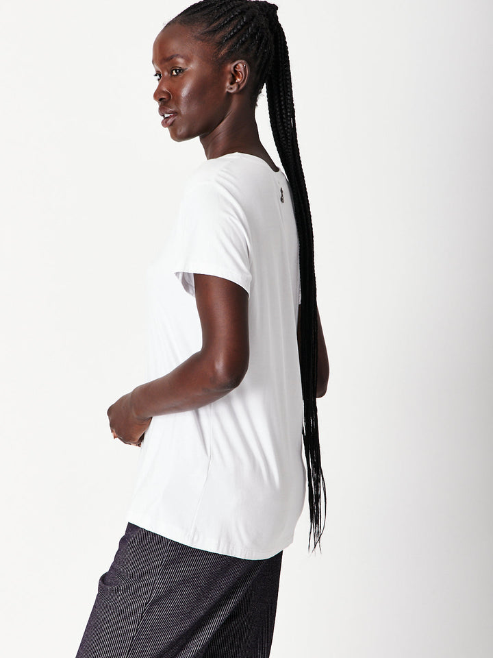 Luna Tee- White - 24563