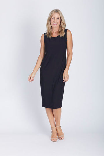 ESSENTIAL DRESS ANDY - BLACK 25640 -SW - Cordelia St