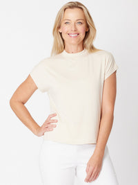 Cap Under Jacket Top --  Straw - 25892