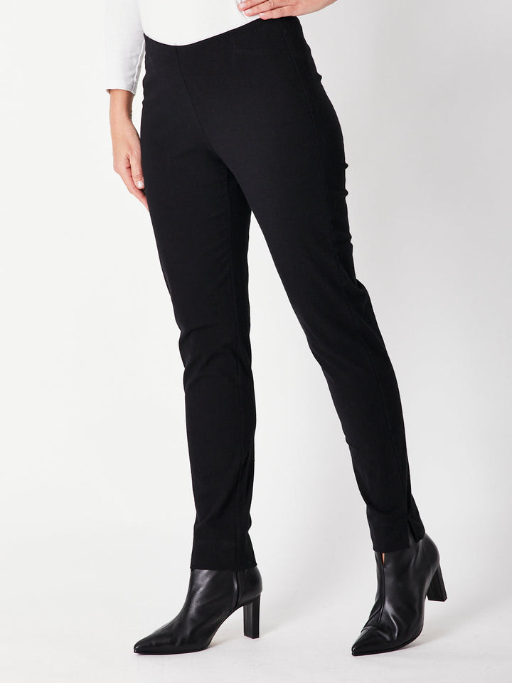 FULL LENGTH COTTON PANT(COTTOLENE - the new bengaline) - BLACK 25963- SC