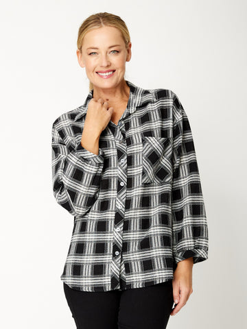 Winona Check Shirt - Check -31803 - Shirt/Blouse
