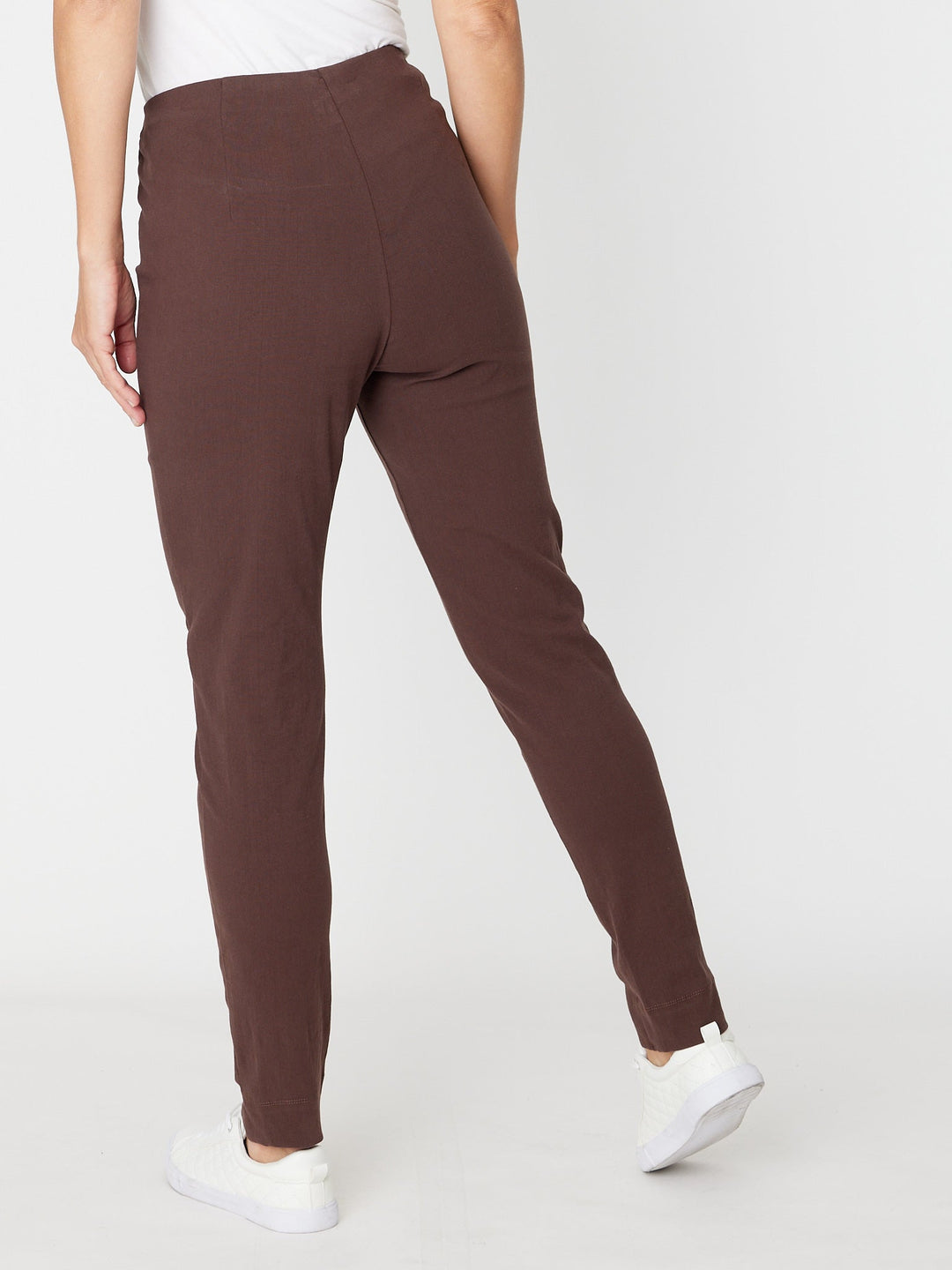 FULL LENGTH COTTON (COTTOLENE - the new bengaline) PANT - ESPRESSO - 25963 - SW