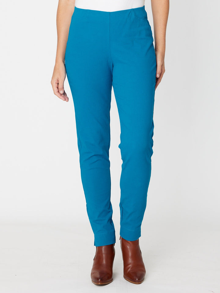 FULL LENGTH COTTON (COTTOLENE - the new bengaline) PANT - PACIFIC - 25963 - SW
