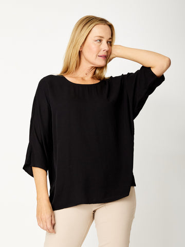 Summer Ease Core Top - Black - 31382 - SUMMER