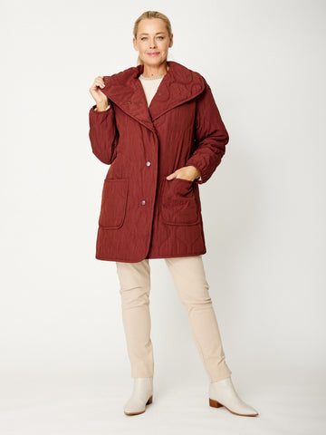 Shot Puffer Coat - Shiraz- 32026 - 